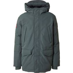 Napapijri Cornier Long Jacket - Green Urban