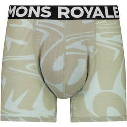 Mons Royale Hold 'Em Shorty Boxer - Light Grey