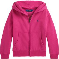 Polo Ralph Lauren Girl's Fleece Full-Zip Hoodie - College Pink