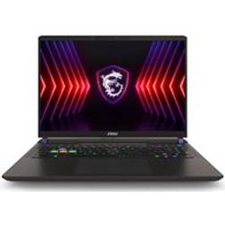 MSI Vector 16 HX A14VHG-644UK 40.6 cm Quad HD+ 32 GB DDR5-SDRAM 2 TB SSD NVIDIA GeForce RTX 4080 Wi-Fi 7 (802.11be) Windows 11 Home Black