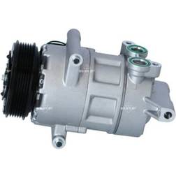 NRF Air Conditioning Compressor 32827 R 134a Ribs 6 Voltage 12