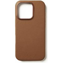 Mujjo Fuld Læder Taske (iPhone 16 Pro) Brun