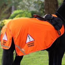 Shires Equi-Flector Mesh Exercise Sheet Orange 54&quot
