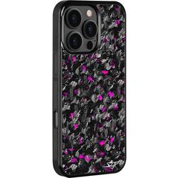 Allen iPhone Purple Flake Real Forged Carbon Fiber Phone Case CLASSIC Series