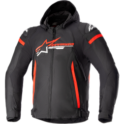 Alpinestars Zaca Waterproof Jacket Black/bright Red/white Man