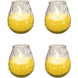 Price's Outdoor Citronella Candle In Glass Jar Fly Insect Repeller 4 pcs