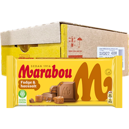 Marabou Fudge & Havssalt 185g 17pack