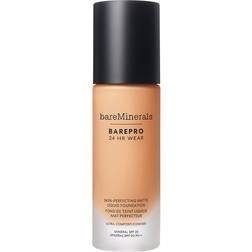 BareMinerals BarePro 24Hr Wear Skin-Perfecting Matte Liquid Foundation Mineral SPF20 #27 Light Neutral