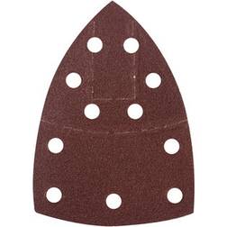 V-Fit Universal Fit 120 Grit Red Sanding Sheet (L)150mm (W)100mm, Pack Of 5 One Size