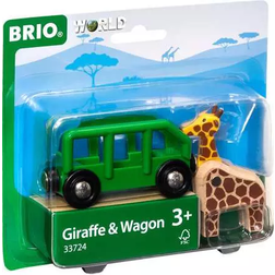 BRIO World Giraffe and Wagon 33724