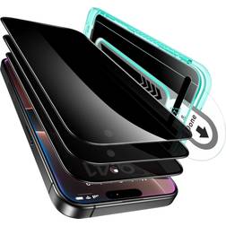 ESR 3 Pack for iPhone 16 Pro Privacy Screen Protector