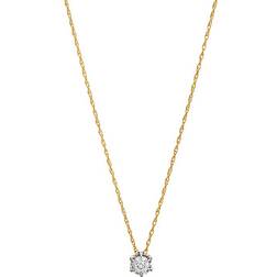 Albrekts Guld Necklace - Gold/Diamond