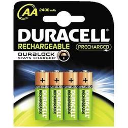 Duracell Precharged Rechargeable Battery Ultra AA 4-pack