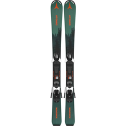 Atomic Maverick 100-120+C5 GW Junior Alpine Skis Pack Dark Green/Black