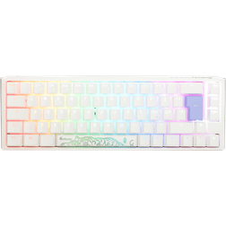 Ducky DKON2167ST ONE 3 SF Pure White RGB Cherry MX Brown Hotswap Keyboard (Nordic)