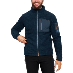 RevolutionRace Bigfoot Pile Fleece Men - Moonlit Ocean