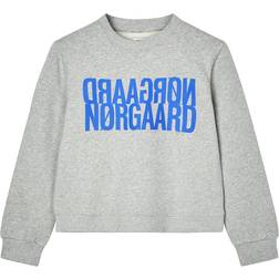 Mads Nørgaard Talinka Sweatshirt - Light Grey Melange (204034-7558)