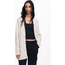 Desigual Oversize-Strick-Cardigan - White