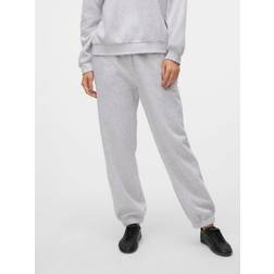 Vero Moda Vmsonja Medelhög Midja - Super Light Grey Melange