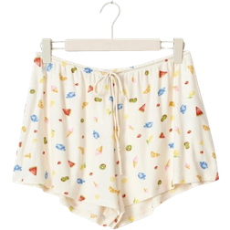 Gina Tricot Soft Drawstring Shorts - Picnic