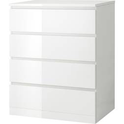 IKEA Malm High Gloss White Kommode 80x100cm