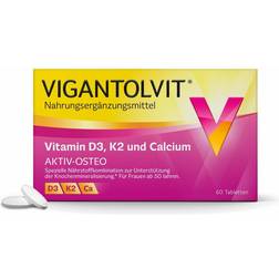 Vigantolvit Vitamin D3 K2 Calcium Film-Coated Tablets 60 Stk.