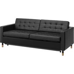 IKEA LANDSKRONA Grann/Bomstad Black Soffa 223cm 3-sits