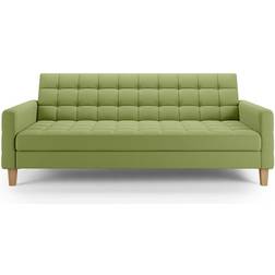 Dunelm Harlow Flatweave Light Moss Sofa 204cm 3 Seater