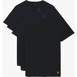 Lyle & Scott And Men's Basic Pack T-Shirt Black 42/Regular