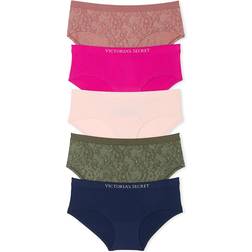 Victoria's Secret Seamless Hiphugger Panties 5-pack - Multi