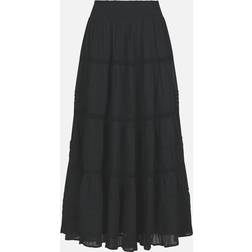 Neo Noir Black Lace Skirt Felicia S Voile - Black