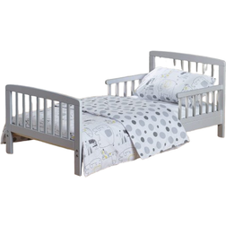 Kinder Valley Safari Friends Sydney Toddler Bed with Bundle Spring Mattress 7pcs 24.8x57.1"