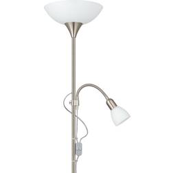 Eglo UP 2 Satin Nickel/White Bodenlampe 176.5cm