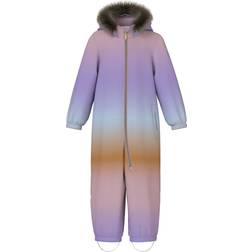Name It Subdued Blue Flow Snow10 Vinteroverall AOP Fo Noos