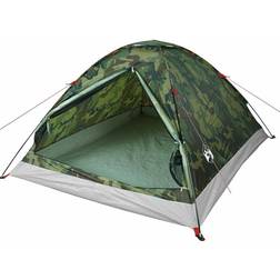 vidaXL 4-Person Camping Dome Tent Waterproof