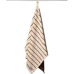Bongusta Naram Badehåndklæde Beige, Sort (140x70cm)