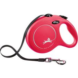 Flexi New Classic Båndline L 8 m 50 kg Rød