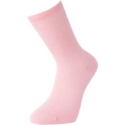 Pierre Robert Thin Wool Socks - Coral Blush