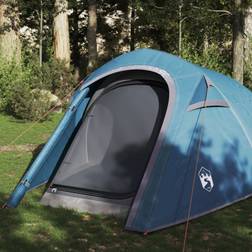 vidaXL 3-Personers Campingtelt Vandtæt Blå