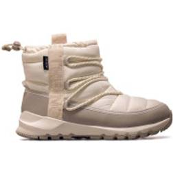 The North Face Womens Thermoball Boot Gardenia White Silver Gray