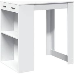 vidaXL 3309321 White Bartisch 70x102cm