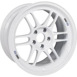 Enkei 3797906522WP 17 x 9 in. RPF1 5 x 114.3 Bolt Pattern 22 mm Offset 73 mm White Wheel