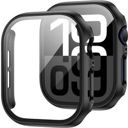 Tech-Protect Defense360 Tempered Glass Case For Apple Watch 10 46mm