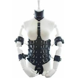 House of Dasein Bdsm Leather Bondage Corset Restraints Clothes Kink Fetish Collar Cuffs