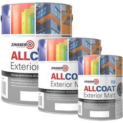 Zinsser Allcoat Exterior Water Based Matt 1L Black