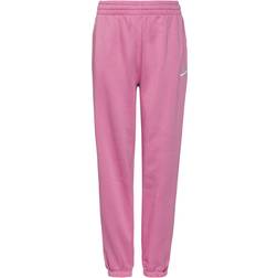 Nike Big Kid's Sportswear Club Fleece Loose Pants - Magic Flamingo/Magic Flamingo/White (FD2933-646)