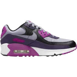 Nike Air Max 90 GS - Cement Grey/Black/Dark Raisin/Cement Grey