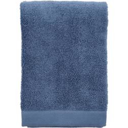 Södahl En Coton Bio Bleu 70x140 cm Serviette d'Invité Bleu