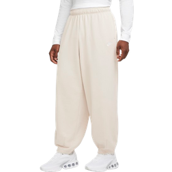 Nike Club Fleece Men's Oversized French Terry Pants - Light Orewood Brown/White