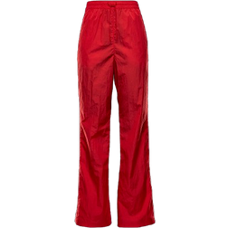 Nike Windrunner Women's High-Waisted Woven Open-Hem Trousers - University Red/Sail